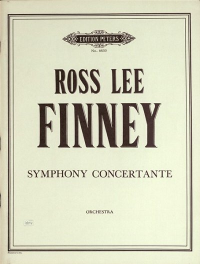 R.L. Finney: Sinfonia Concertante