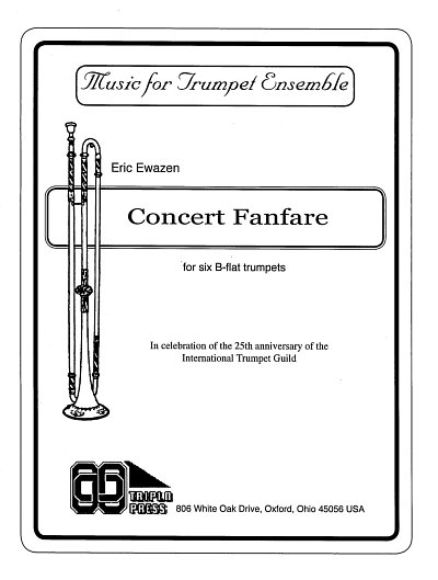 E. Ewazen: Concert Fanfare, 6Trp (Pa+St)