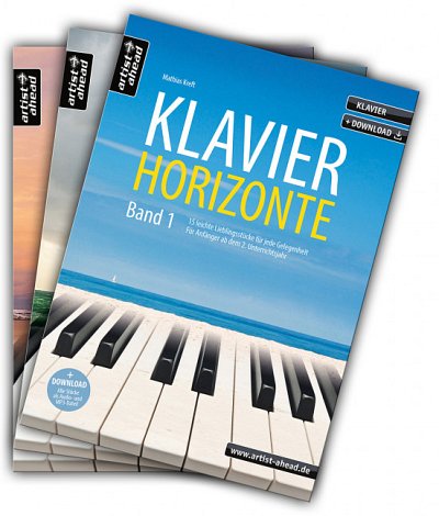 M. Kreft: Klavier-Horizonte Band 1–3 im Set