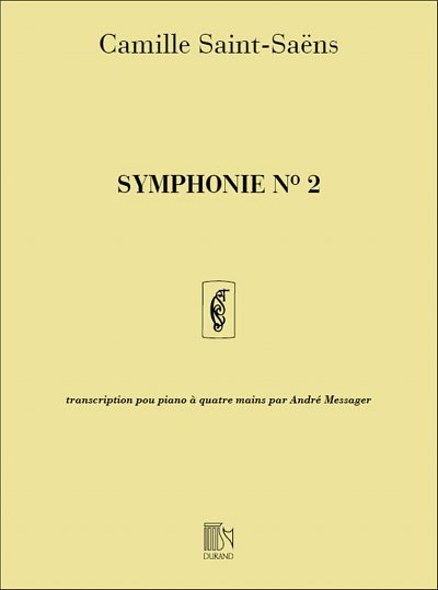 C. Saint-Saëns: Symphonie N 2 4 Mains, Klav4m (Sppa)
