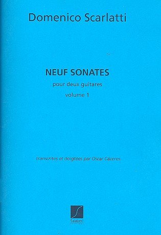 D. Scarlatti: 9 Sonates 1, 2Git (Sppa)