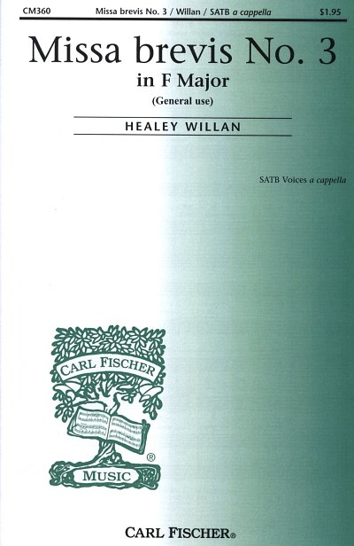 W. Healey: Missa Brevis no. 3 F-Dur, gemischter Chor, Klavie
