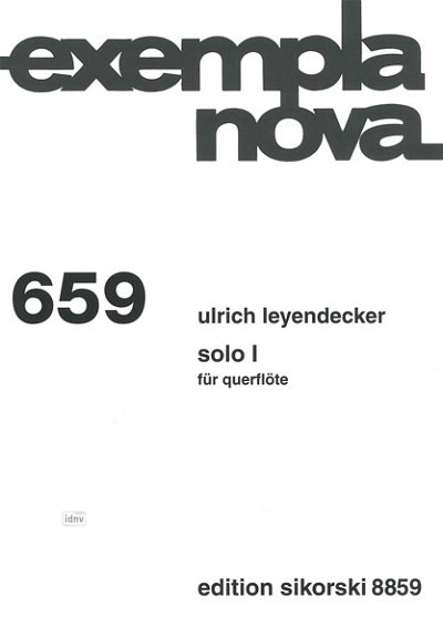 U. Leyendecker: Solo I