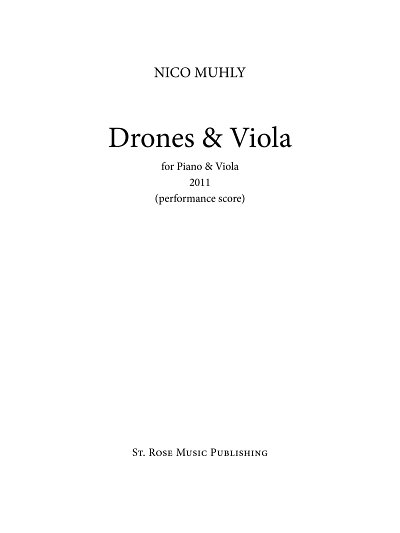 N. Muhly: Drones & Viola, VaKlv (Bu)