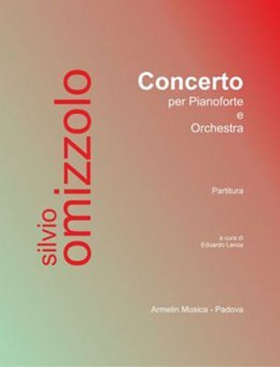 Concerto Per Pianoforte e Orchestra (Part.)