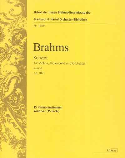J. Brahms: Konzert a-moll op. 102, VlVcOrch (HARM)