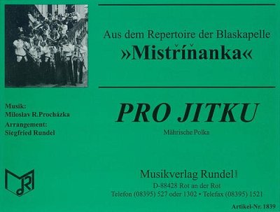 Miloslav Procházka: Pro Jitku