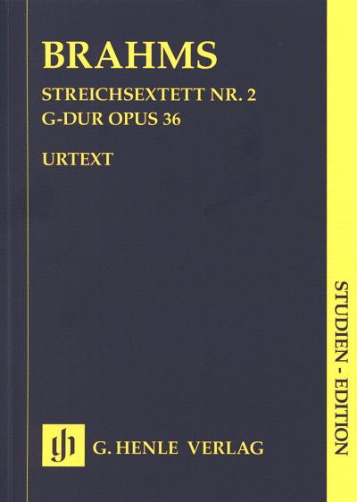 J. Brahms: Streichsextett Nr. 2 G-dur op. , 2Vl2Vle2Vc (Stp)