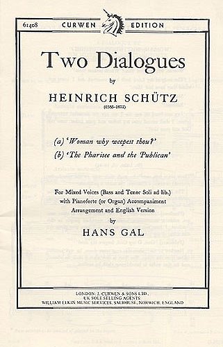 H. Schütz: Two Dialogues (Chpa)