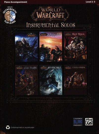 World of Warcraft Instrumental Solos, Klav (Klavbegl+CD)