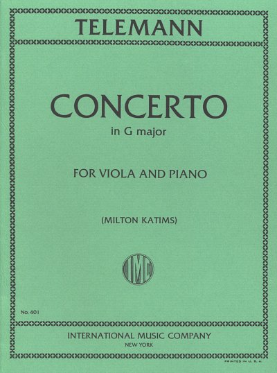 G.P. Telemann: Concerto G major