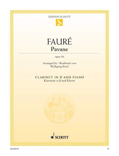 DL: G. Fauré: Pavane, KlarKlav