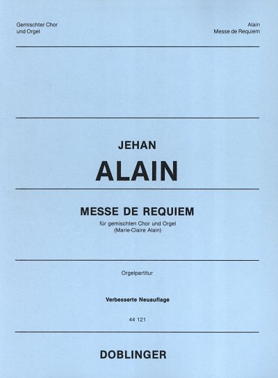 J. Alain: Messe De Requiem - Gch Org