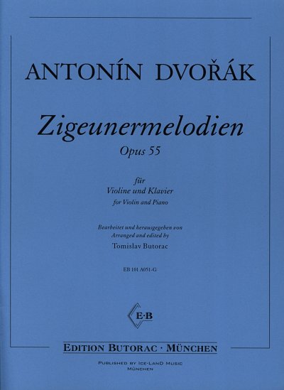 A. Dvo_ák: Zigeunermelodien op. 55, VlKlav (KlavpaSt)
