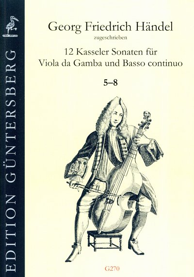 G.F. Haendel: Sonaten 5-8, VdgBc (Pa+St)