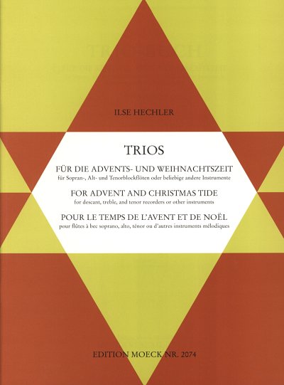 Hechler Ilse: Trios Fuer Die Advents + Weihnachtszeit