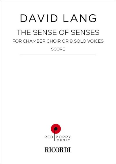 D. Lang: The Sense of Senses