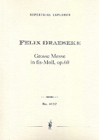 Große Messe fis-Moll op.60, GsGchOrch (Stp)
