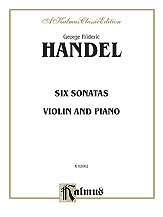 DL: G.F. Händel: Handel: Six Sonatas, VlKlav (KlavpaSt)