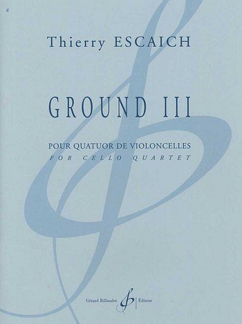 T. Escaich: Ground Iii