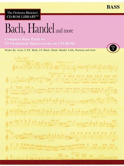 Bach, Handel and More - Volume 10, Kb (CD-ROM)