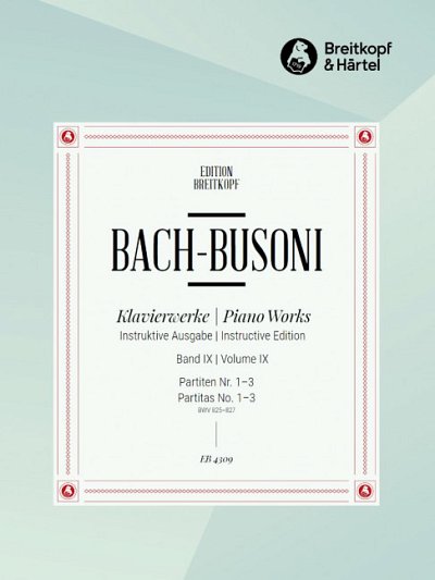 J.S. Bach: Partiten Nr. 1-3 BWV 825-827, Klav