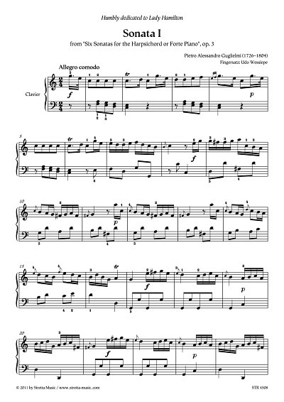 DL: P.A. Guglielmi: Sonata I aus: 