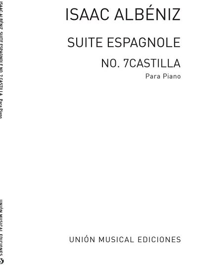 I. Albéniz: Castilla No. 7, Klav