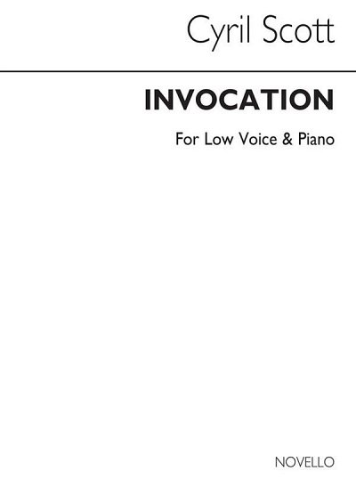 C. Scott: Invocation-low Voice/Piano (Key-d), GesTiKlav (Bu)