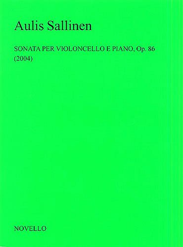 A. Sallinen: Sonata Per Violoncello E Piano Op.86