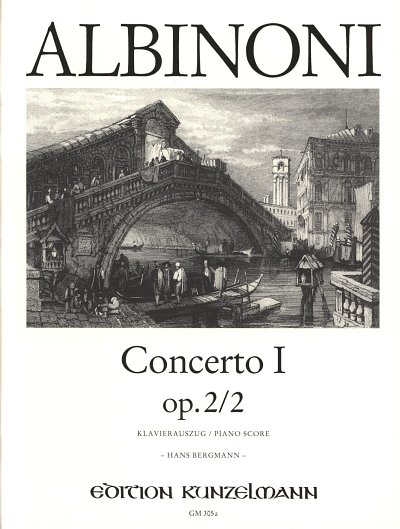 T. Albinoni: Concerto 1 F-Dur op. 2/2, VlKlav (KlavpaSt)