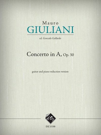 M. Giuliani: Concerto in A, opus 30 (KA)