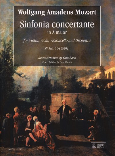 W.A. Mozart: Sinfonia Concertante in A , VlVlaVcOrch (Part.)