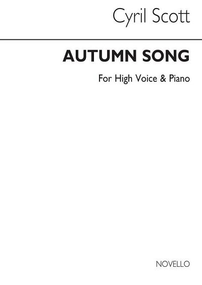 C. Scott: Autumn Song-high Voice/Piano (Key-d), GesHKlav
