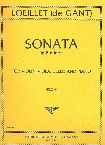 J.-B. Loeillet: Sonata Bmin (Bu)
