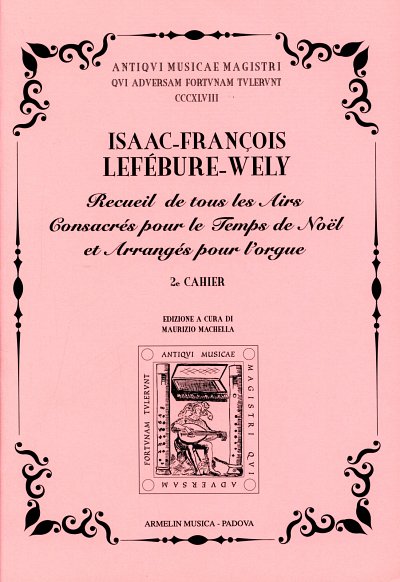 I. Lefébure-Wely: Recueil de tous les airs consacrés, Org