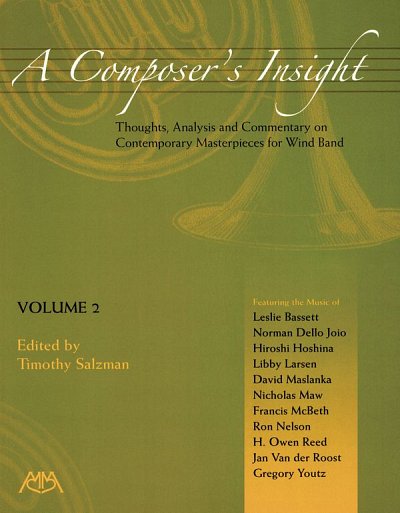 T. Salzman: A Composer's Insight 2 (Bu)