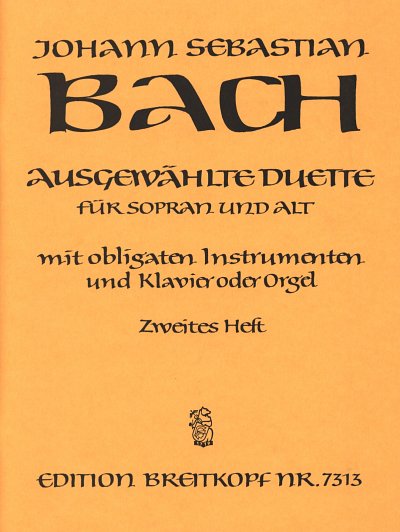 J.S. Bach: Ausgewählte Duette Sopran und Alt 2