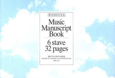 Music Manuscript Book A5 (Ntblock)