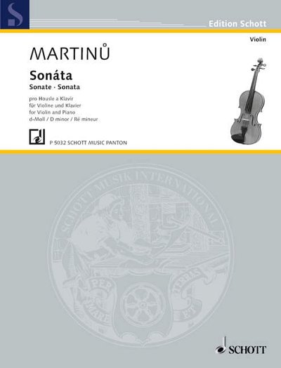 DL: B. Martin_: Sonate d-Moll, VlKlav (Pa+St)