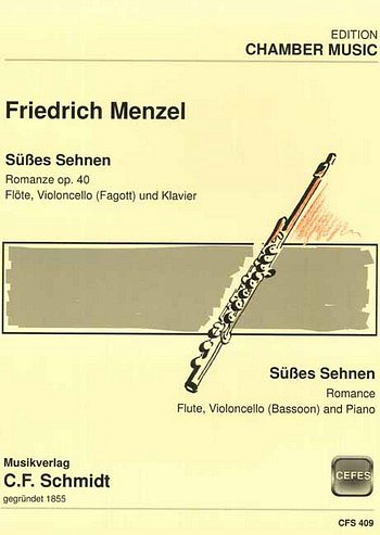 F. Menzel: Süßes Sehnen - Romanze op. 40, FlVcKlav (Stsatz)