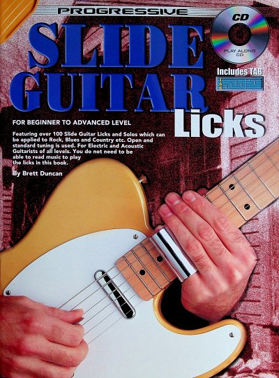 B. Duncan: Progressive Slide Guitar Licks, Git (+CD)