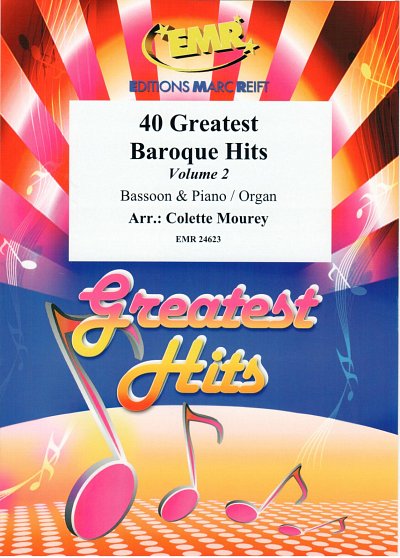 C. Mourey: 40 Greatest Baroque Hits Volume 2, FagKlav/Org