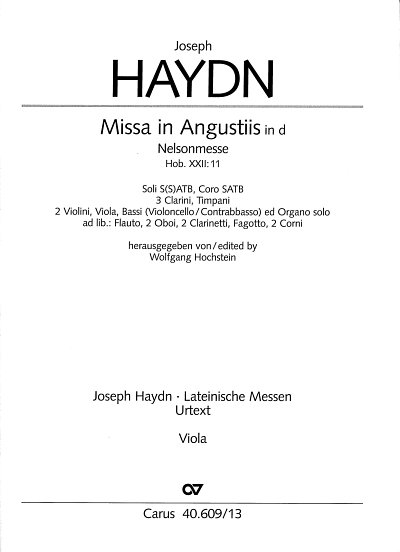 J. Haydn: Missa in Angustiis Hob. XXII:11; Nelson-Messe / Ei