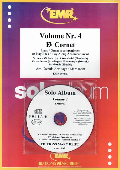 M. Reift: Solo Album Volume 04, KornKlav/Org (+CD)