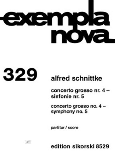 A. Schnittke: Concerto grosso Nr. 4 (Sinfonie Nr. 5) für Orchester