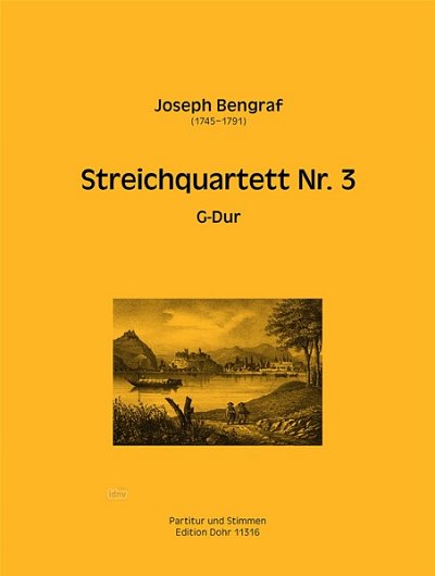 J. Bengraf: Streichquartett No.3 G-dur, 2VlVaVc (Pa+St)