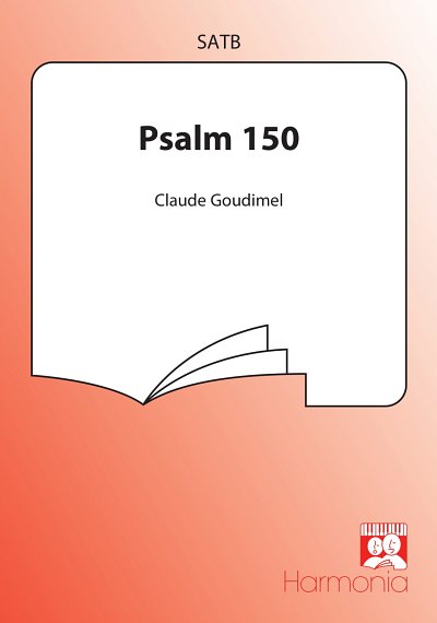 C. Goudimel: Psalm 150, Gch;Klav (Chpa)