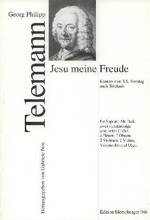 G.P. Telemann: Jesu meine Freude (Part.)