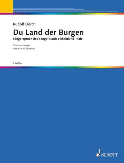 DL: R. Desch: Sängerspruch des SB Rheinland-Pfalz / Begrüßun
